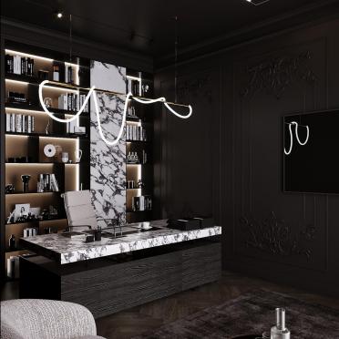 Интерьер кабинета  смотреть на Basicdecor