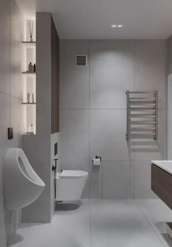 Интерьер ванной  смотреть на Basicdecor
