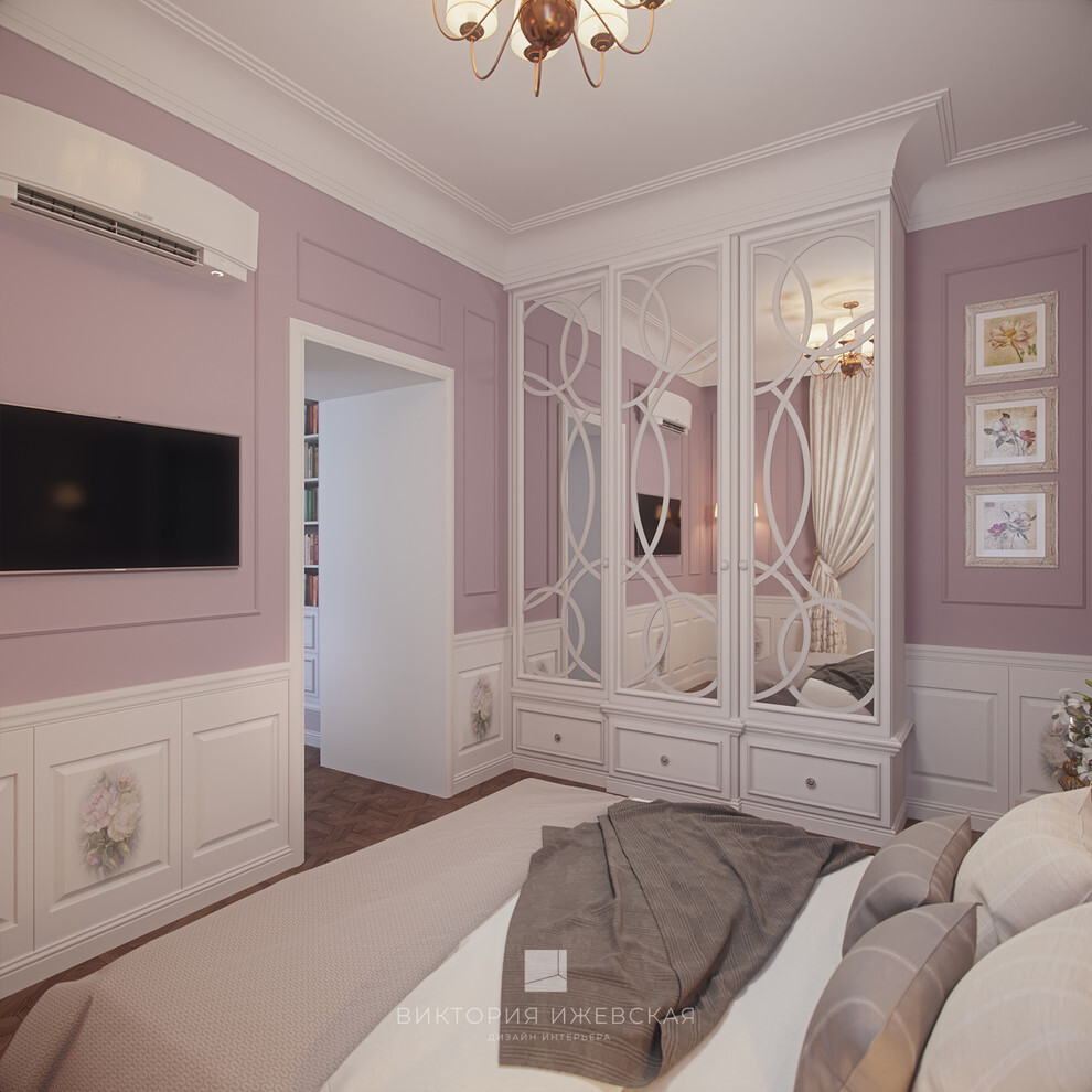 Интерьер спальни в неоклассике смотреть на Basicdecor