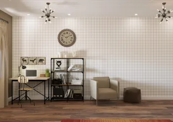 Интерьер c рабочим местом  смотреть на Basicdecor