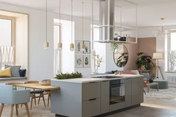 Интерьер кухни  смотреть на Basicdecor
