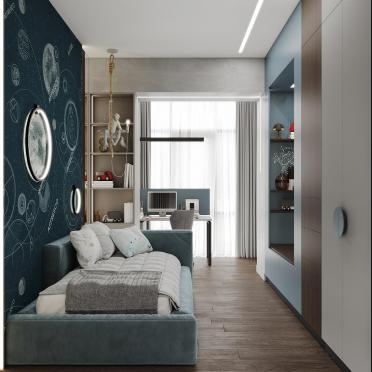 Интерьер с проходной и для мальчика  смотреть на Basicdecor