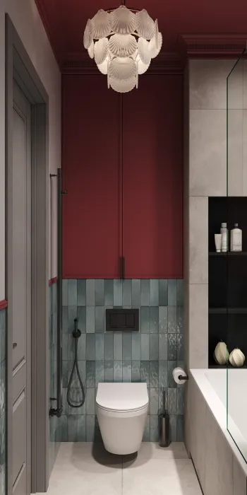 Интерьер ванной  смотреть на Basicdecor