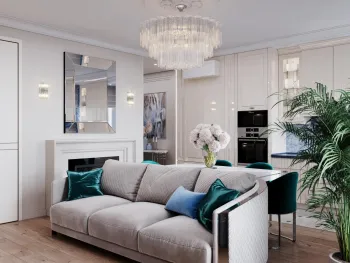 Интерьер гостиной  смотреть на Basicdecor