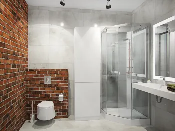 Интерьер ванной  смотреть на Basicdecor