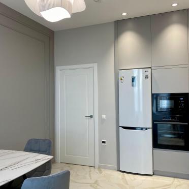 Интерьер кухни c подсветкой  смотреть на Basicdecor