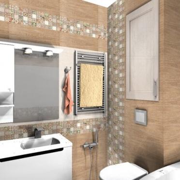 Интерьер ванной  смотреть на Basicdecor