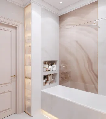 Интерьер ванной  смотреть на Basicdecor