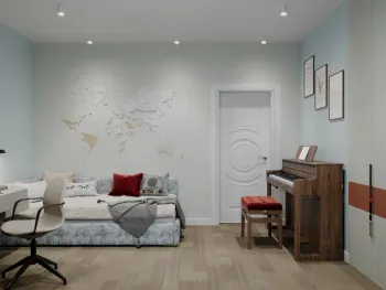 Интерьер гостиной  смотреть на Basicdecor