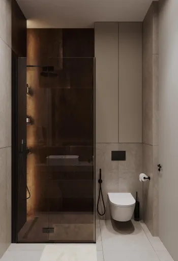 Интерьер ванной  смотреть на Basicdecor