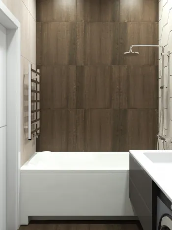 Интерьер ванной  смотреть на Basicdecor