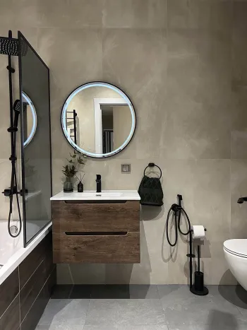 Интерьер ванной  смотреть на Basicdecor