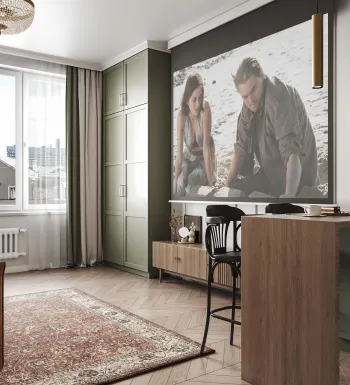 Интерьер гостиной  смотреть на Basicdecor
