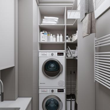 Интерьер с постирочной  смотреть на Basicdecor