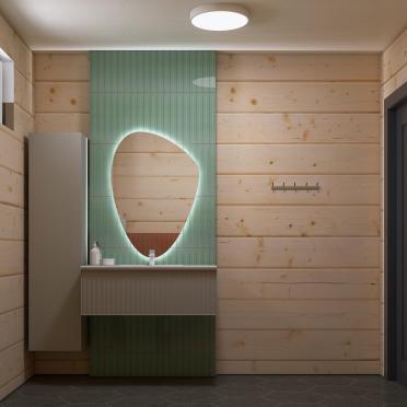 Интерьер ванной  смотреть на Basicdecor