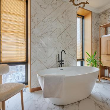 Интерьер ванной  смотреть на Basicdecor