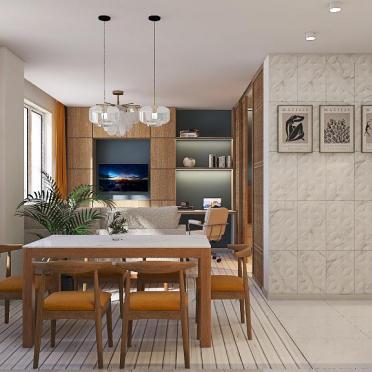 Интерьер столовой  смотреть на Basicdecor