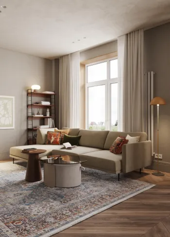 Интерьер гостиной  смотреть на Basicdecor