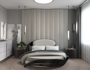Интерьер спальни в современном стиле смотреть на Basicdecor