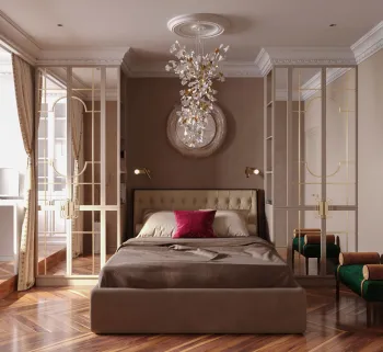 Интерьер спальни  смотреть на Basicdecor