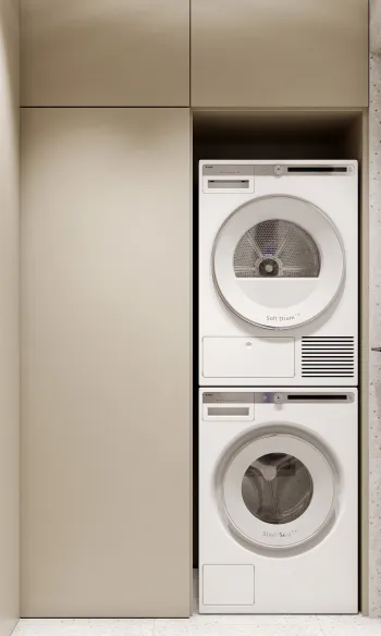 Интерьер с постирочной в современном стиле смотреть на Basicdecor