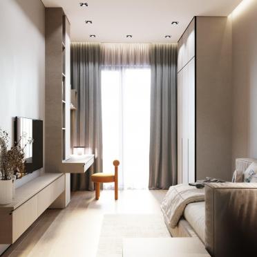 Интерьер спальни  смотреть на Basicdecor