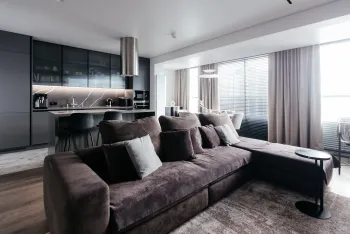 Интерьер гостиной  смотреть на Basicdecor