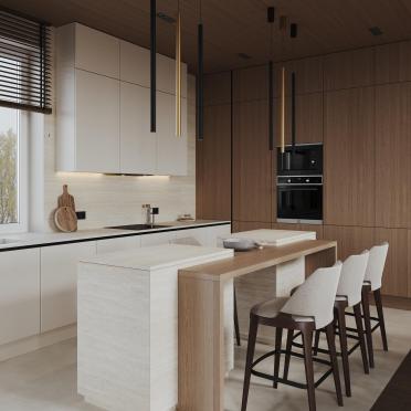 Интерьер кухни в современном стиле смотреть на Basicdecor