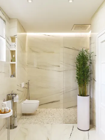 Интерьер ванной  смотреть на Basicdecor
