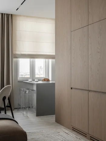 Интерьер с жалюзи и дверными жалюзи  смотреть на Basicdecor