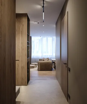 Интерьер cветовыми линиями  смотреть на Basicdecor