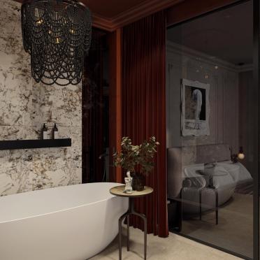 Интерьер ванной  смотреть на Basicdecor