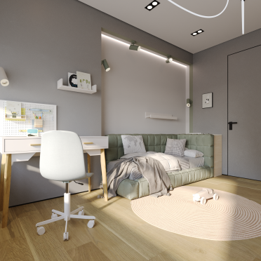Интерьер детской  смотреть на Basicdecor