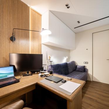 Интерьер c подсветкой  смотреть на Basicdecor