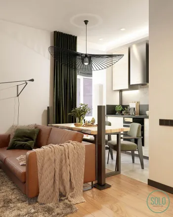 Интерьер гостиной в современном стиле смотреть на Basicdecor