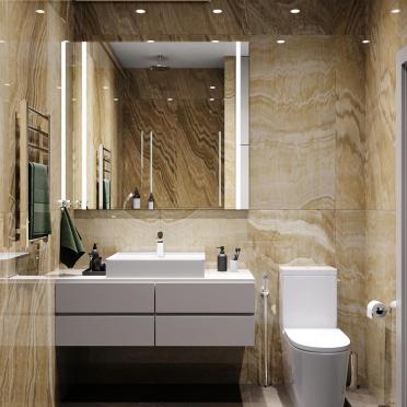 Интерьер ванной  смотреть на Basicdecor
