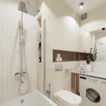 Интерьер ванной  смотреть на Basicdecor