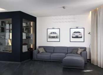 Интерьер гостиной  смотреть на Basicdecor