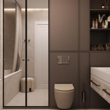 Интерьер ванной  смотреть на Basicdecor