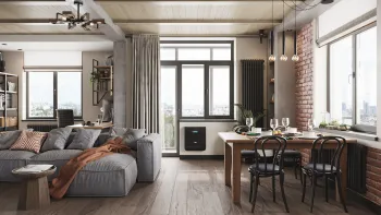 Интерьер гостиной  смотреть на Basicdecor