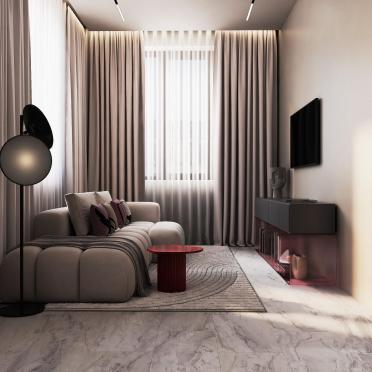 Интерьер гостиной  смотреть на Basicdecor