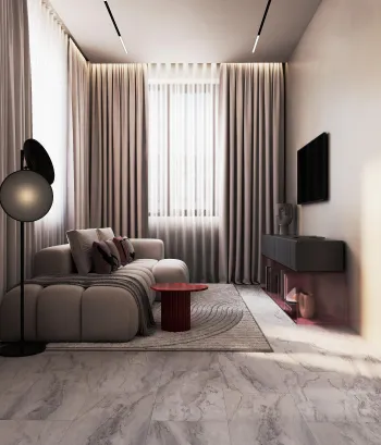 Интерьер гостиной  смотреть на Basicdecor