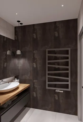 Интерьер ванной в современном стиле смотреть на Basicdecor