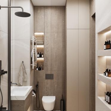 Интерьер ванной  смотреть на Basicdecor