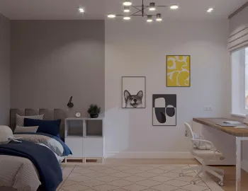 Интерьер детской в современном стиле смотреть на Basicdecor