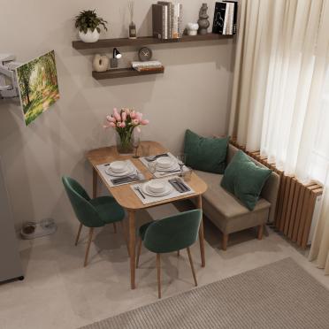 Интерьер столовой  смотреть на Basicdecor
