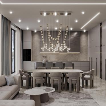 Интерьер cветовыми линиями, подсветкой светодиодной и с подсветкой  смотреть на Basicdecor