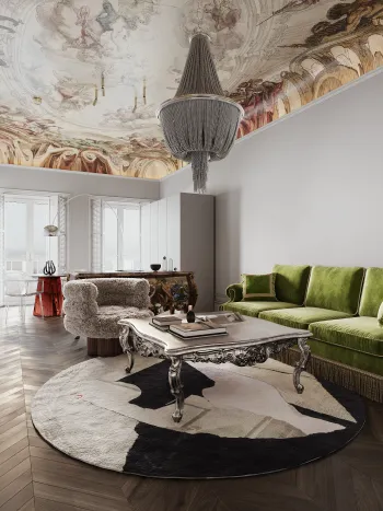 Интерьер гостиной в барокко смотреть на Basicdecor