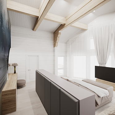 Интерьер спальни  смотреть на Basicdecor