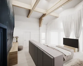 Интерьер спальни  смотреть на Basicdecor